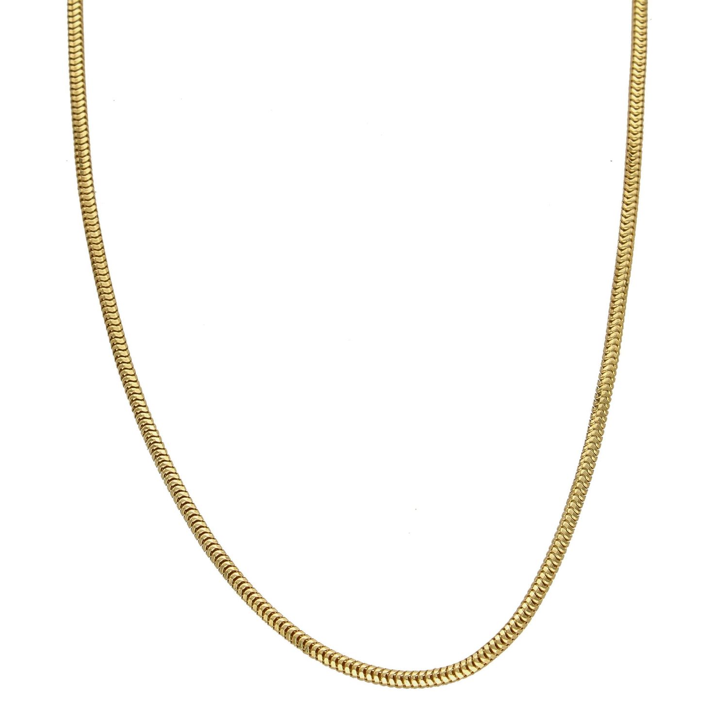 Złoty łańcuszek 585 linka 1,5 mm DIA-LAN-1144-585 1,5mm ✅ Złoty łańcuszek został wykonany z najwyższej jakości złota próby 585 ✅.jpg